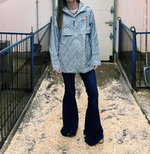 Load image into Gallery viewer, Barn Beauty Boutique Grey Cheetah Print Rain Jackets