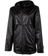 Load image into Gallery viewer, Barn Beauty Boutique Black Cheetah Print Rain Jackets