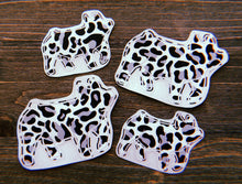 Load image into Gallery viewer, Black & White Cheetah Print Decals