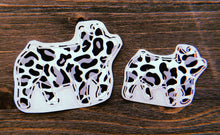 Load image into Gallery viewer, Black & White Cheetah Print Decals