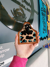 Load image into Gallery viewer, Cheetah Print & Genuine Leather Number Holders