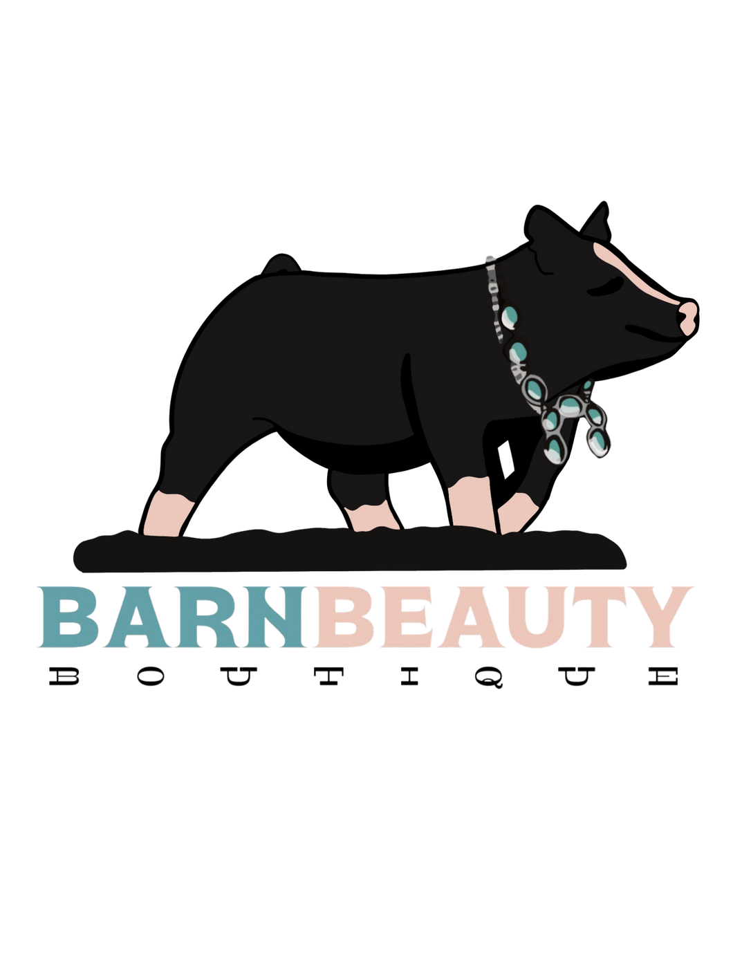 Barn Beauty Boutique Black Cheetah Print Rain Jackets