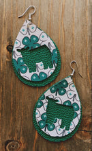 Load image into Gallery viewer, 4-H Cow Teardrop Shaped Earrings
