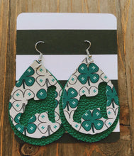 Load image into Gallery viewer, 4-H Goat Teardrop Shaped Earrings
