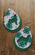 Load image into Gallery viewer, 4-H Goat Teardrop Shaped Earrings
