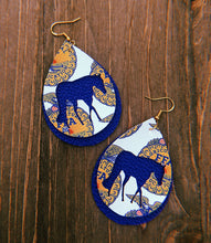 Load image into Gallery viewer, FFA Horse Teardrop Shaped Earrings
