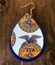 Load image into Gallery viewer, FFA Teardrop Shaped Earrings
