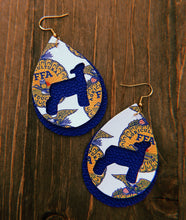 Load image into Gallery viewer, FFA Lamb Teardrop Shaped Earrings
