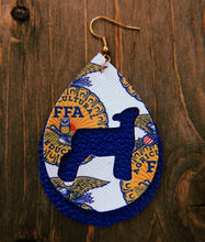 Load image into Gallery viewer, FFA Lamb Teardrop Shaped Earrings
