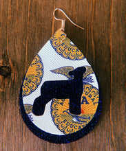 Load image into Gallery viewer, FFA Lamb Teardrop Shaped Earrings
