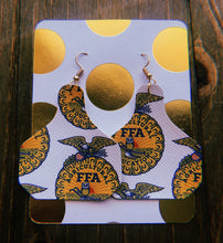 Load image into Gallery viewer, FFA Ear Tag Shaped Earrings
