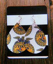 Load image into Gallery viewer, FFA Teardrop Shaped Earrings
