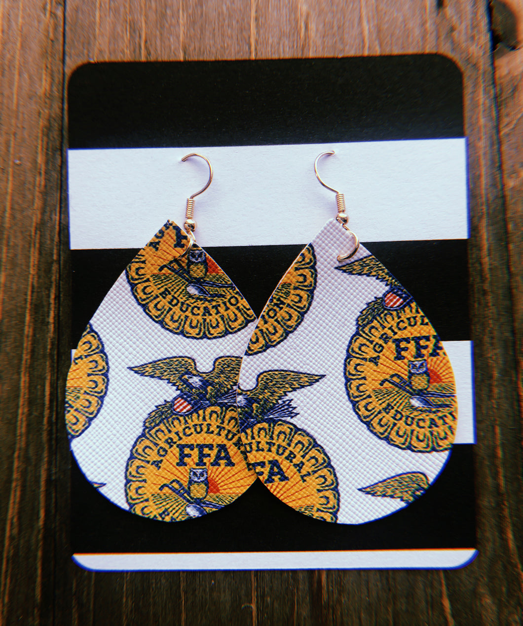 FFA Teardrop Shaped Earrings