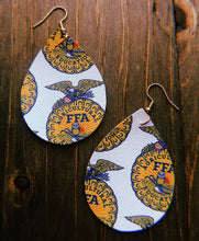 Load image into Gallery viewer, FFA Teardrop Shaped Earrings
