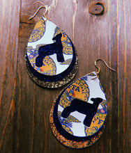 Load image into Gallery viewer, FFA Lamb Teardrop Shaped Earrings
