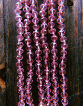 Load image into Gallery viewer, Light Pink Clear Beaded Necklace
