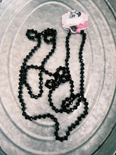 Load image into Gallery viewer, Black Beaded Necklace
