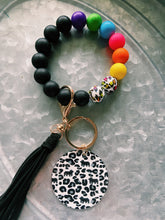 Load image into Gallery viewer, Rainbow Livestock Beaded Wristlet
