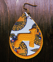 Load image into Gallery viewer, FFA Lamb Teardrop Shaped Earrings

