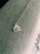 Load image into Gallery viewer, Star Mini Goat Ear Tag Necklace
