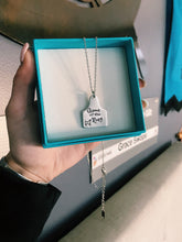 Load image into Gallery viewer, Queen Of The Ring Goat Ear Tag Necklace
