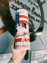 Load image into Gallery viewer, American Flag Spot Tumbler
