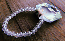 Load image into Gallery viewer, Clear Adjustable Beaded Bracelet
