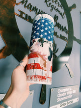 Load image into Gallery viewer, American Flag Spot Tumbler
