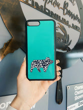 Load image into Gallery viewer, Dark Teal &amp; Cheetah Pig Phone Cases
