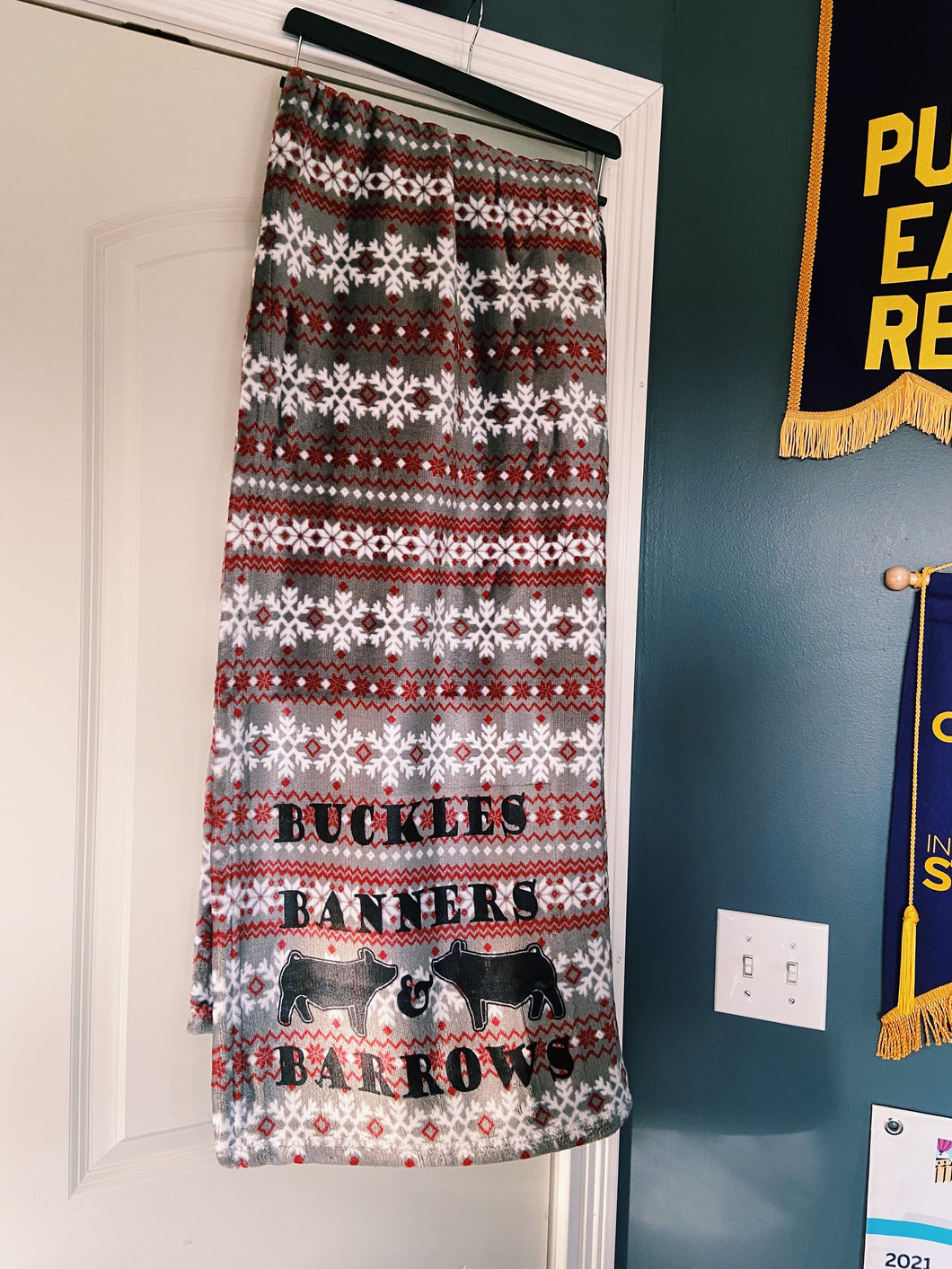Buckles, Banners, & Barrows Blanket