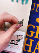 Load image into Gallery viewer, Cheetah Print Goat Clay Stud Earrings
