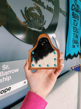 Load image into Gallery viewer, Black Cowhide Genuine Leather Number Holders
