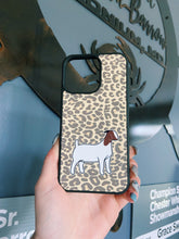 Load image into Gallery viewer, Cheetah Print Goat Phone Cases
