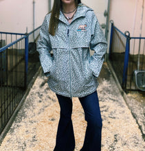 Load image into Gallery viewer, Barn Beauty Boutique Cheetah Print Chester Rain Jackets
