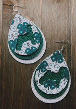 Load image into Gallery viewer, 4-H Goat Teardrop Shaped Earrings
