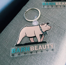 Load image into Gallery viewer, Barn Beauty Boutique Clear Key Ring
