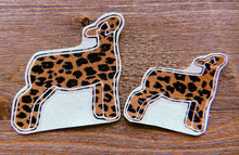 Load image into Gallery viewer, Brown Distressed Cheetah Print Decals
