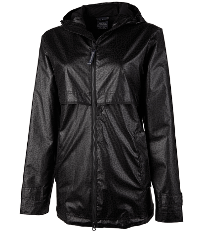 Barn Beauty Boutique Cheetah Print Chester Rain Jackets
