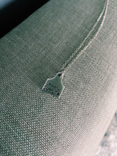Load image into Gallery viewer, Star Pig Mini Ear Tag Necklace
