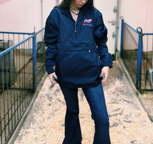 Load image into Gallery viewer, Barn Beauty Boutique American Flag Pig Windbreaker
