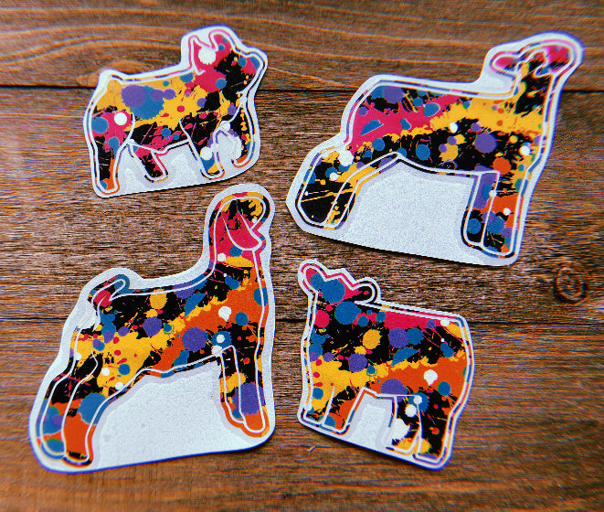 Paint Splatter Decals