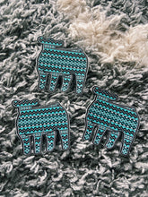 Load image into Gallery viewer, Turquoise Aztec Stickers
