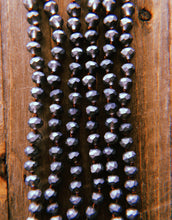 Load image into Gallery viewer, Silver Matte Beaded Necklace
