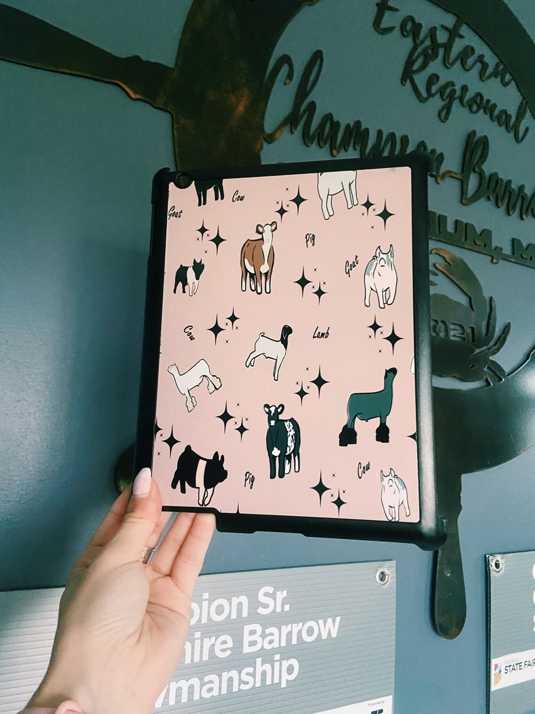 Livestock iPad 2/3/4-PL Case