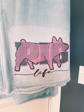 Load image into Gallery viewer, Pig Life Blanket
