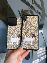 Load image into Gallery viewer, Cheetah Print Goat Phone Cases
