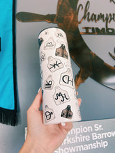 Load image into Gallery viewer, Ear Tag &amp; Cow Tumbler
