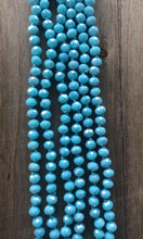 Load image into Gallery viewer, Medium Blue Beaded Necklace
