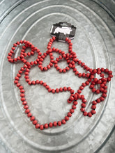 Load image into Gallery viewer, Salmon Orange Beaded Necklace
