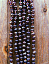 Load image into Gallery viewer, Matte Purple Iridescent Beaded Necklace
